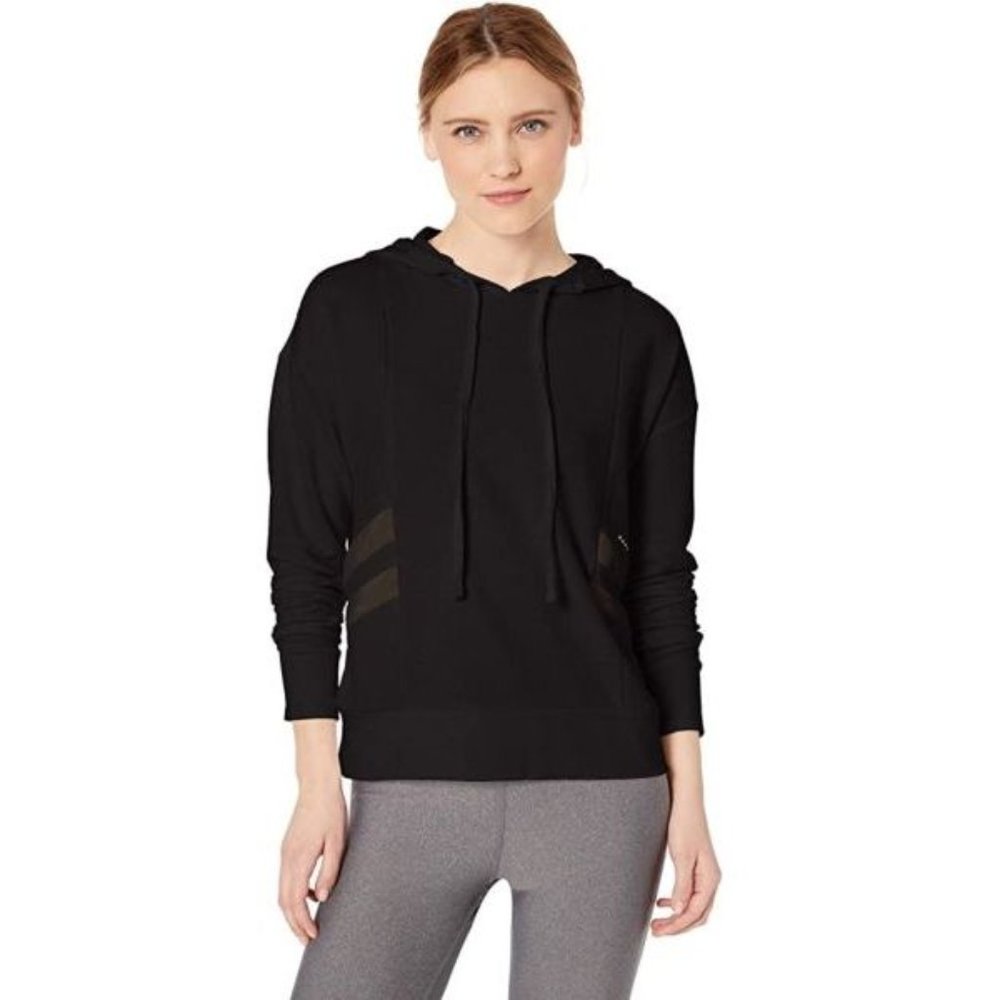 Danskin Performance Mesh Insert Pullover Hoodie S